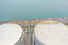 Diameter 65m 72m 80m 106m Aluminum Geodesic Dome Roof for water Storage tanks