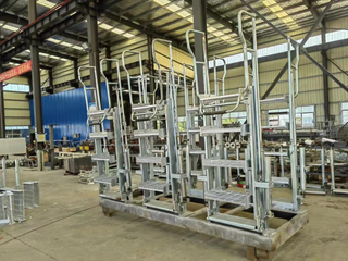 3-5 Steps Folding Stairs for Petrochemical Transportation