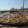 The Diameter 5-100m Aluminum Geodesic Dome Roof for Storage Tanks