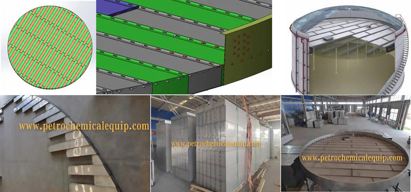 The New Design Fully Connected with Liquid Internal Floating Roof for Storage Tanks