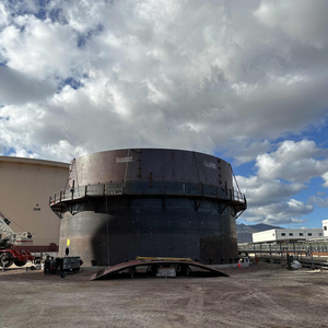 Glass Fused to Steel Tank as Anaerobic Digester or Sewage Treatment Storage Tanks